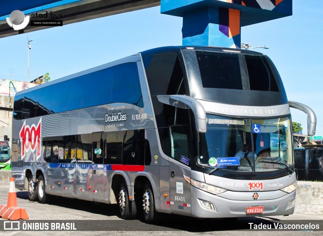 Auto Viação 1001 RJ 108.498 na cidade de Rio de Janeiro, Rio de Janeiro, Brasil, por Tadeu Vasconcelos. Número da foto: #12185740.