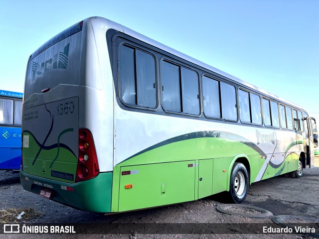 Turin Transportes 1360 na cidade de Conselheiro Lafaiete, Minas Gerais, Brasil, por Eduardo Vieira. Número da foto: #12185217.