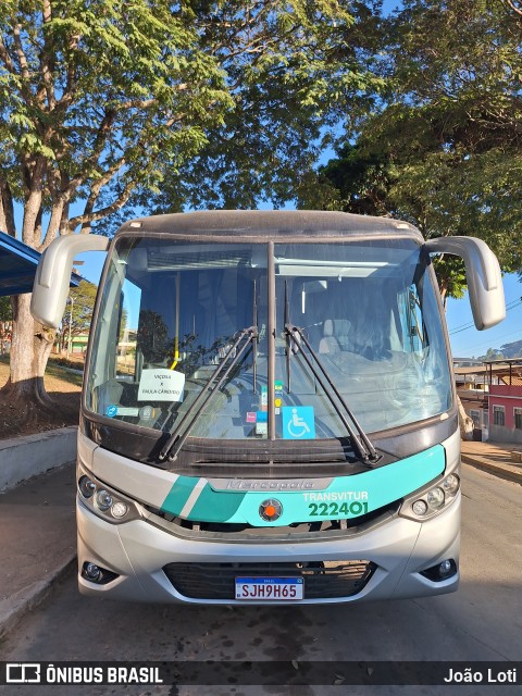 Transvitur - Viação Viçosa 222401 na cidade de Paula Cândido, Minas Gerais, Brasil, por João Loti. Número da foto: #12185830.