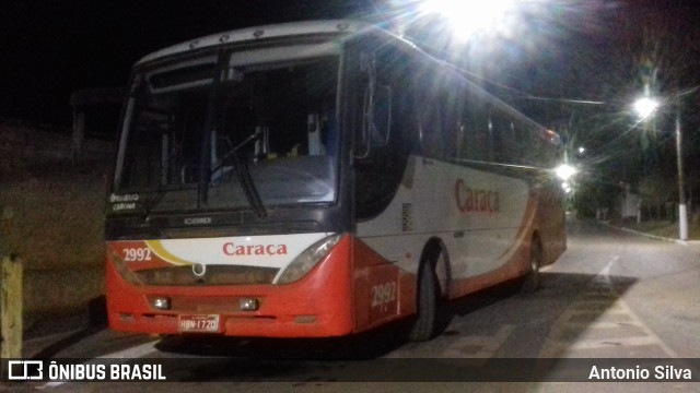 Empresa Caraça Transportes e Turismo 2992 na cidade de Santa Bárbara, Minas Gerais, Brasil, por Antonio Silva. Número da foto: #12185863.