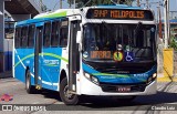 Viação Ponte Coberta RJ 190.071 na cidade de Nilópolis, Rio de Janeiro, Brasil, por Claudio Luiz. Número da foto: #12186857.