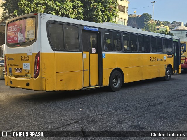 Real Auto Ônibus C41349 na cidade de Rio de Janeiro, Rio de Janeiro, Brasil, por Cleiton Linhares. Número da foto: #12187961.
