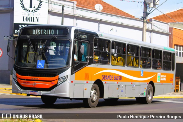Transportes Coletivos Grande Bauru 2436 na cidade de Bauru, São Paulo, Brasil, por Paulo Henrique Pereira Borges. Número da foto: #12188919.
