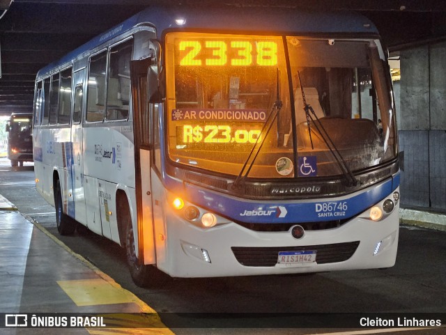 Auto Viação Jabour D86746 na cidade de Rio de Janeiro, Rio de Janeiro, Brasil, por Cleiton Linhares. Número da foto: #12187963.