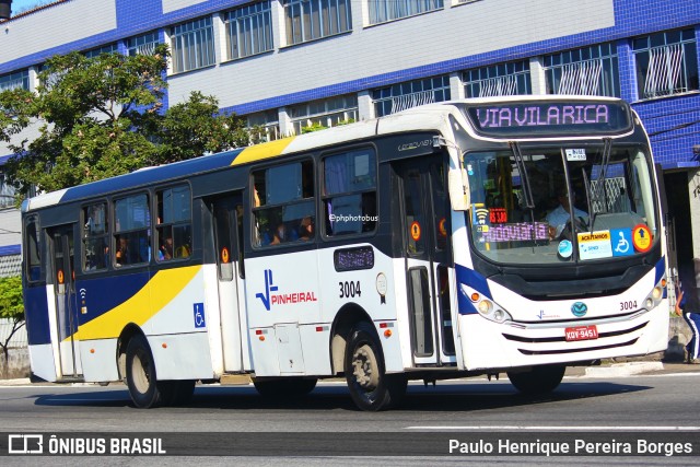Viação Pinheiral 3004 na cidade de Volta Redonda, Rio de Janeiro, Brasil, por Paulo Henrique Pereira Borges. Número da foto: #12188882.