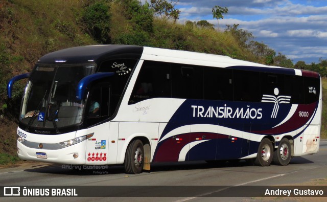 Transirmãos Turismo 18000 na cidade de Lavras, Minas Gerais, Brasil, por Andrey Gustavo. Número da foto: #12187787.