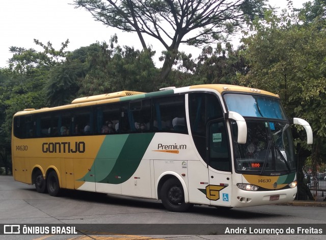 Empresa Gontijo de Transportes 14630 na cidade de São Paulo, São Paulo, Brasil, por André Lourenço de Freitas. Número da foto: #12188640.