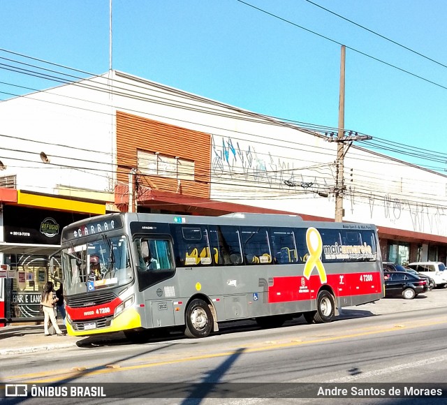 Pêssego Transportes 4 7200 na cidade de São Paulo, São Paulo, Brasil, por Andre Santos de Moraes. Número da foto: #12187523.