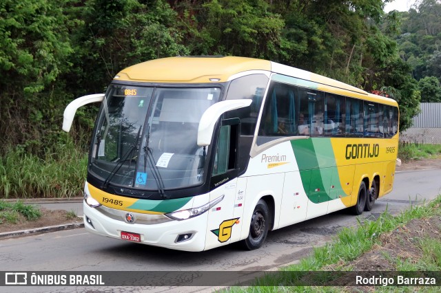 Empresa Gontijo de Transportes 19485 na cidade de Manhuaçu, Minas Gerais, Brasil, por Rodrigo Barraza. Número da foto: #12188458.