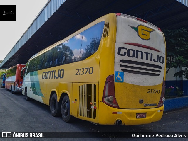 Empresa Gontijo de Transportes 21370 na cidade de Lambari, Minas Gerais, Brasil, por Guilherme Pedroso Alves. Número da foto: #12187274.