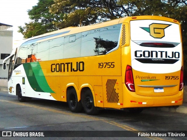 Empresa Gontijo de Transportes 19755 na cidade de Três Corações, Minas Gerais, Brasil, por Fábio Mateus Tibúrcio. Número da foto: #12188156.