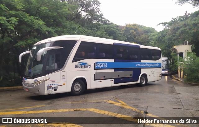 Auto Viação Bragança 11.002 na cidade de São Paulo, São Paulo, Brasil, por Helder Fernandes da Silva. Número da foto: #12188437.