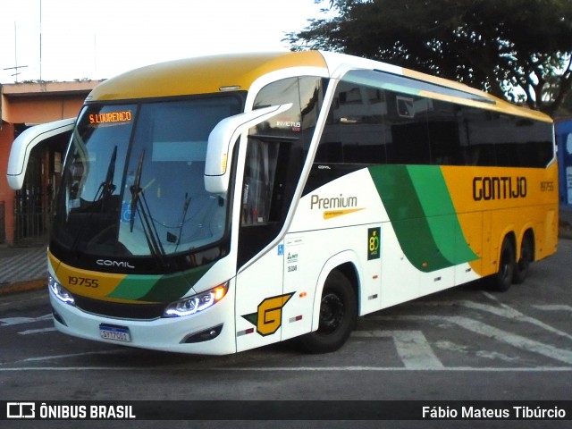 Empresa Gontijo de Transportes 19755 na cidade de Três Corações, Minas Gerais, Brasil, por Fábio Mateus Tibúrcio. Número da foto: #12188142.