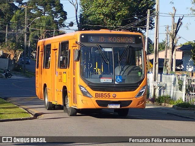 Transporte Coletivo Glória BI855 na cidade de Curitiba, Paraná, Brasil, por Fernando Félix Ferreira Lima. Número da foto: #12187664.