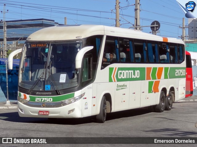 Empresa Gontijo de Transportes 21750 na cidade de São Paulo, São Paulo, Brasil, por Emerson Dorneles. Número da foto: #12187820.