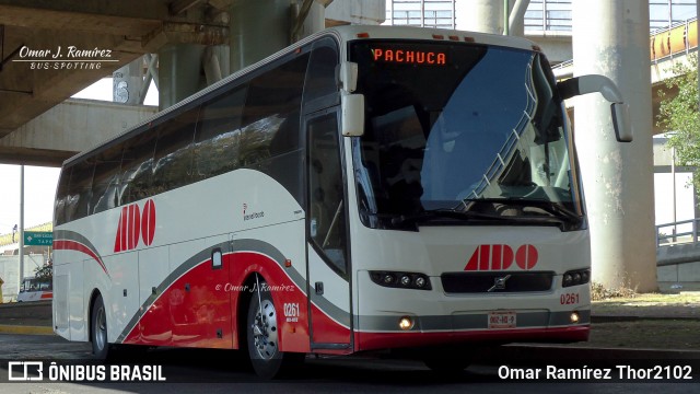 ADO - Autobuses de Oriente 0261 na cidade de Venustiano Carranza, Ciudad de México, México, por Omar Ramírez Thor2102. Número da foto: #12187488.