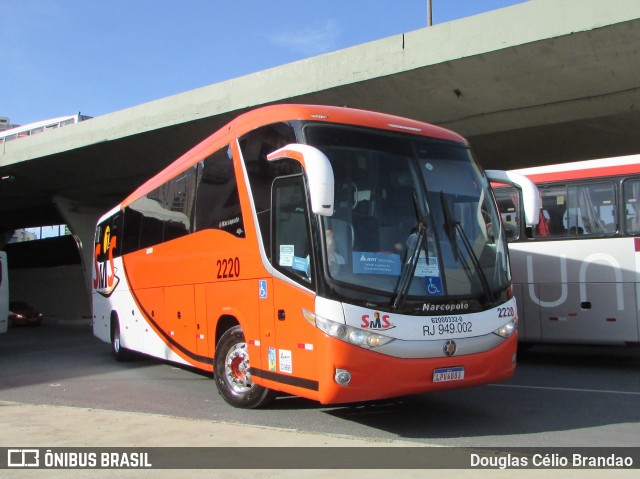 SMS Transportes 2220 na cidade de Belo Horizonte, Minas Gerais, Brasil, por Douglas Célio Brandao. Número da foto: #12188833.