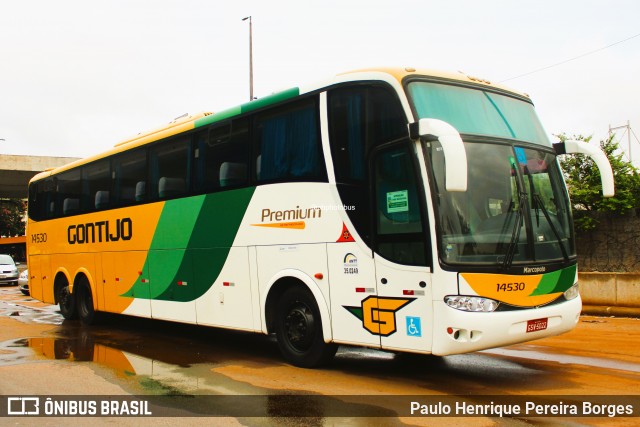 Empresa Gontijo de Transportes 14530 na cidade de Belo Horizonte, Minas Gerais, Brasil, por Paulo Henrique Pereira Borges. Número da foto: #12190365.