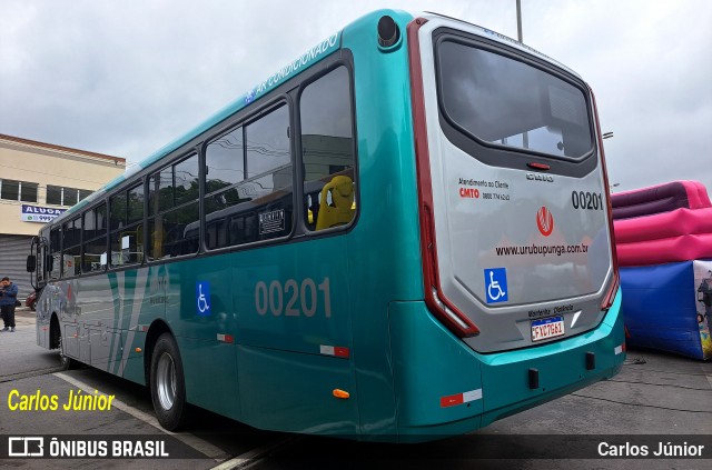 Auto Viação Urubupungá 00201 na cidade de Barueri, São Paulo, Brasil, por Carlos Júnior. Número da foto: #12191280.