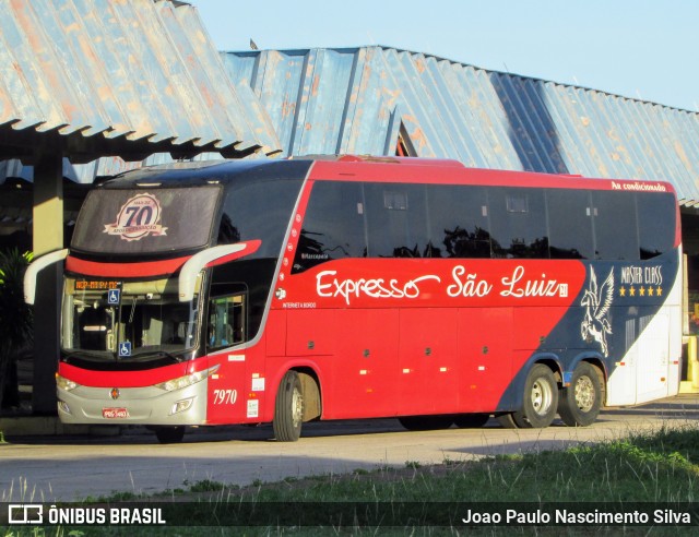 Expresso São Luiz 7970 na cidade de Natal, Rio Grande do Norte, Brasil, por Joao Paulo Nascimento Silva. Número da foto: #12190910.