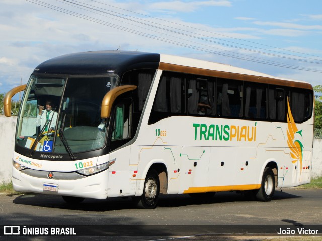 Viação Transpiauí 10022 na cidade de Teresina, Piauí, Brasil, por João Victor. Número da foto: #12190791.
