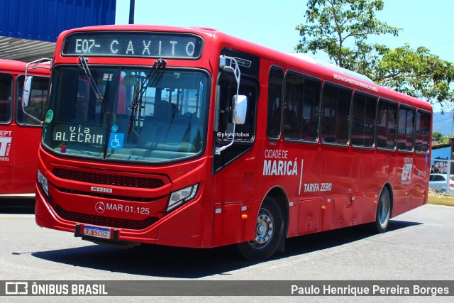 EPT - Empresa Pública de Transportes de Maricá MAR 01.125 na cidade de Maricá, Rio de Janeiro, Brasil, por Paulo Henrique Pereira Borges. Número da foto: #12190849.