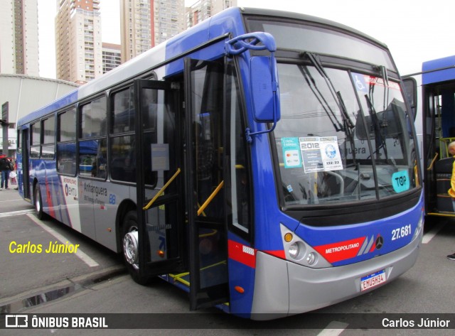BB Transportes e Turismo 27.681 na cidade de Barueri, São Paulo, Brasil, por Carlos Júnior. Número da foto: #12191187.