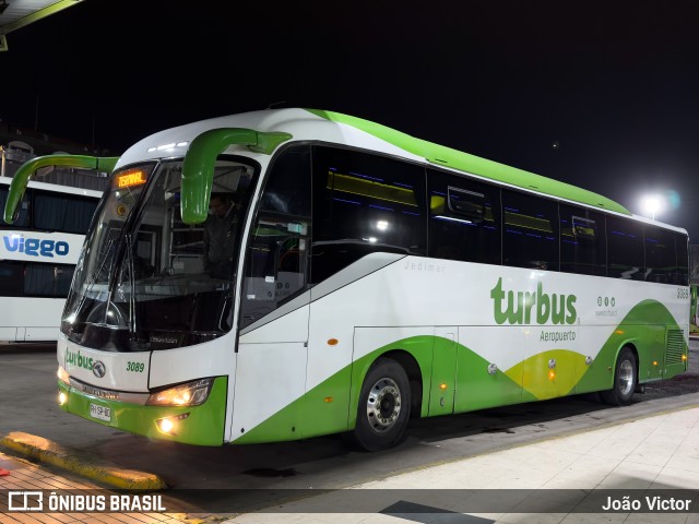TurBus 3089 na cidade de Santiago, Santiago, Metropolitana de Santiago, Chile, por João Victor. Número da foto: #12189818.