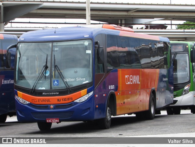 Evanil Transportes e Turismo RJ 132.073 na cidade de Rio de Janeiro, Rio de Janeiro, Brasil, por Valter Silva. Número da foto: #12190882.