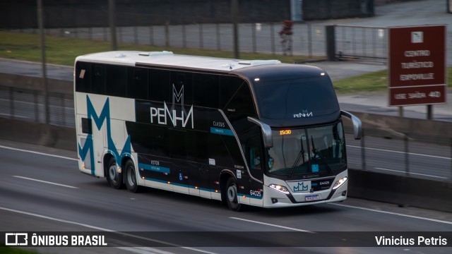Empresa de Ônibus Nossa Senhora da Penha 64025 na cidade de Joinville, Santa Catarina, Brasil, por Vinicius Petris. Número da foto: #12190874.