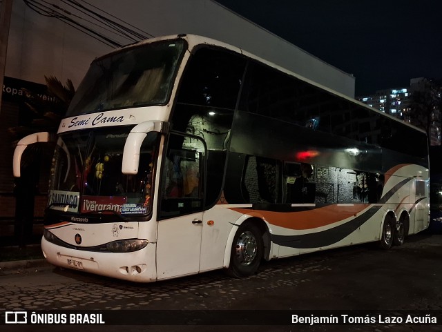 Ivergrama - Transporte y Turismo Iver Grama BFVL87 na cidade de Estación Central, Santiago, Metropolitana de Santiago, Chile, por Benjamín Tomás Lazo Acuña. Número da foto: #12190670.