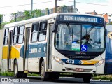 Transcol - Transportes Coletivos Ltda. 473 na cidade de Recife, Pernambuco, Brasil, por Renato Fernando. Número da foto: #12189958.