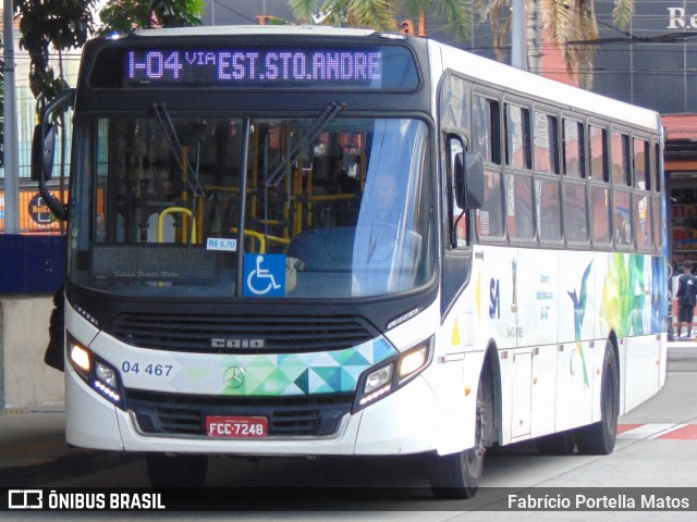 ETURSA - Emp. de Transp. Urbano e Rodoviário de Santo André 04 467 na cidade de Santo André, São Paulo, Brasil, por Fabrício Portella Matos. Número da foto: #12193982.