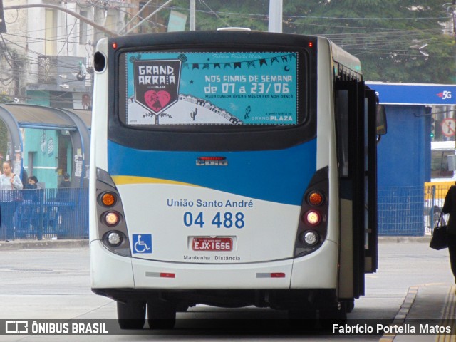 ETURSA - Emp. de Transp. Urbano e Rodoviário de Santo André 04 488 na cidade de Santo André, São Paulo, Brasil, por Fabrício Portella Matos. Número da foto: #12194020.