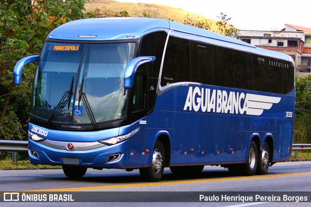 Viação Águia Branca 28300 na cidade de Barra do Piraí, Rio de Janeiro, Brasil, por Paulo Henrique Pereira Borges. Número da foto: #12193848.