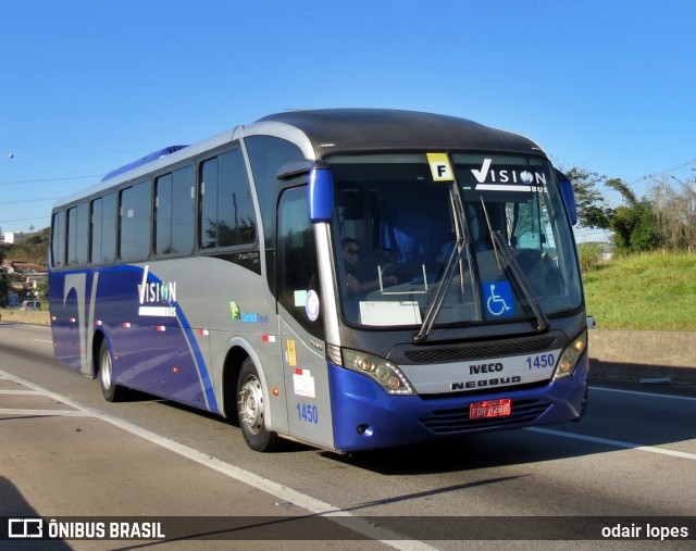 Vision Bus - Viação Vicentini 1450 na cidade de Caçapava, São Paulo, Brasil, por odair lopes. Número da foto: #12193856.