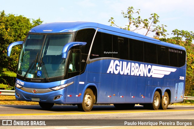 Viação Águia Branca 28290 na cidade de Barra do Piraí, Rio de Janeiro, Brasil, por Paulo Henrique Pereira Borges. Número da foto: #12193876.