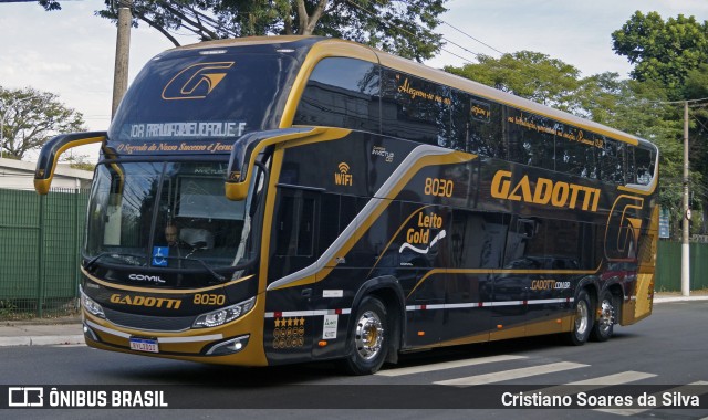 Auto Viação Gadotti 8030 na cidade de São Paulo, São Paulo, Brasil, por Cristiano Soares da Silva. Número da foto: #12194373.