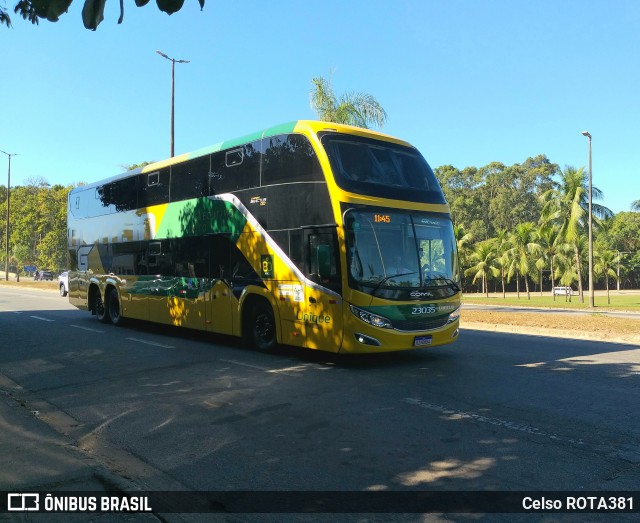 Empresa Gontijo de Transportes 23035 na cidade de Ipatinga, Minas Gerais, Brasil, por Celso ROTA381. Número da foto: #12192261.
