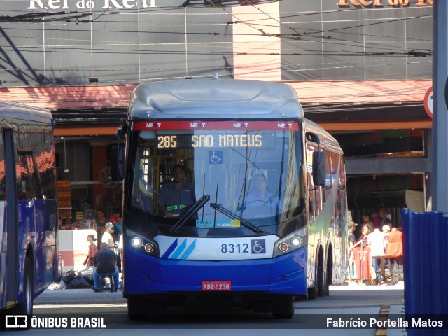 Next Mobilidade - ABC Sistema de Transporte 8312 na cidade de Santo André, São Paulo, Brasil, por Fabrício Portella Matos. Número da foto: #12193849.