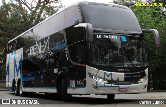 Empresa de Ônibus Nossa Senhora da Penha 59040 na cidade de São Paulo, São Paulo, Brasil, por Carlos Júnior. Número da foto: #12193538.