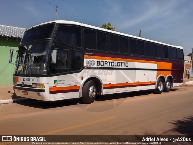 Bortolotto Turismo 986 na cidade de Campo Grande, Mato Grosso do Sul, Brasil, por Adriel Alves - @A2Bus. Número da foto: #12192343.