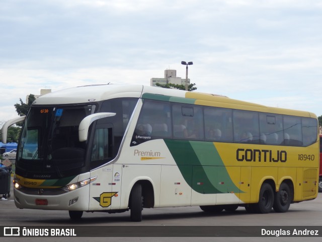 Empresa Gontijo de Transportes 18940 na cidade de Goiânia, Goiás, Brasil, por Douglas Andrez. Número da foto: #12192606.