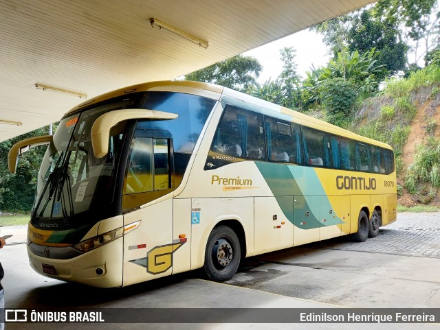 Empresa Gontijo de Transportes 18070 na cidade de Gandu, Bahia, Brasil, por Edinilson Henrique Ferreira. Número da foto: #12192679.