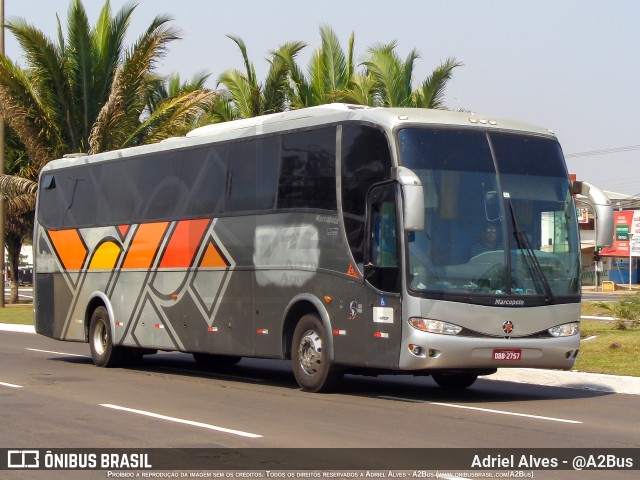 Ônibus Particulares DBB2757 na cidade de Campo Grande, Mato Grosso do Sul, Brasil, por Adriel Alves - @A2Bus. Número da foto: #12193531.
