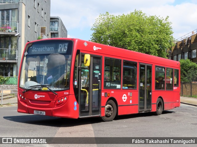 Abellio London Bus Company 8336 na cidade de London, Greater London, Inglaterra, por Fábio Takahashi Tanniguchi. Número da foto: #12193629.
