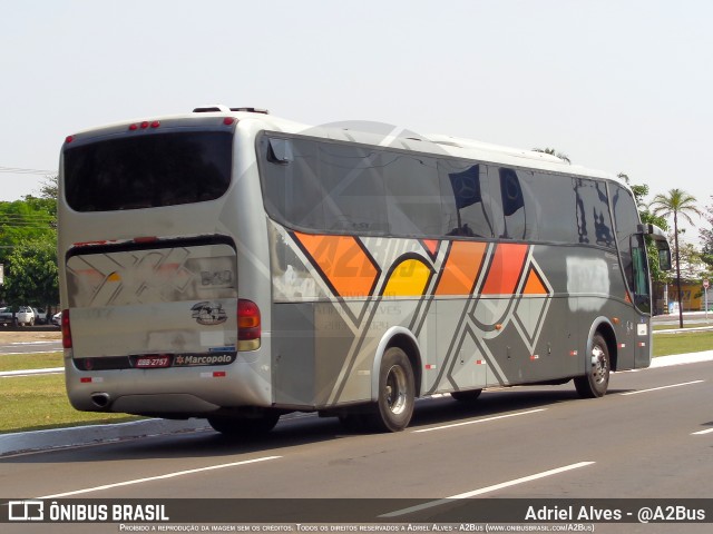 Ônibus Particulares DBB2757 na cidade de Campo Grande, Mato Grosso do Sul, Brasil, por Adriel Alves - @A2Bus. Número da foto: #12193527.