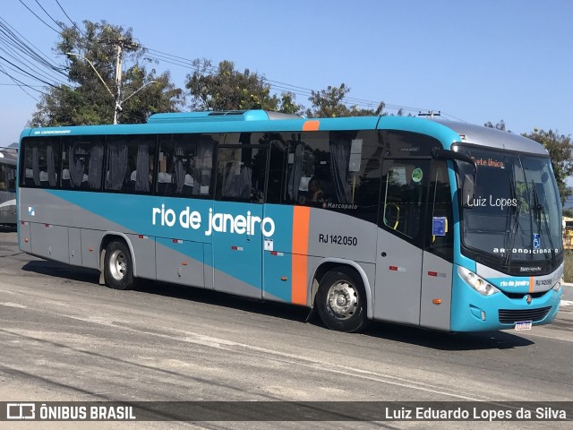 Expresso Rio de Janeiro RJ 142.050 na cidade de Niterói, Rio de Janeiro, Brasil, por Luiz Eduardo Lopes da Silva. Número da foto: #12191917.