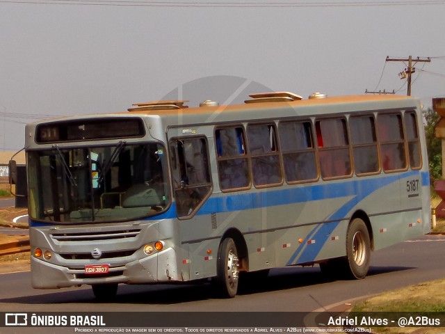 Ônibus Particulares 5187 na cidade de Dourados, Mato Grosso do Sul, Brasil, por Adriel Alves - @A2Bus. Número da foto: #12193534.