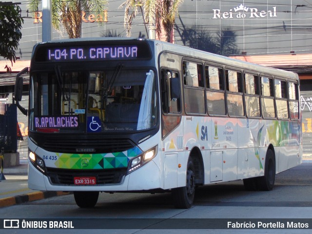 ETURSA - Emp. de Transp. Urbano e Rodoviário de Santo André 04 435 na cidade de Santo André, São Paulo, Brasil, por Fabrício Portella Matos. Número da foto: #12193910.